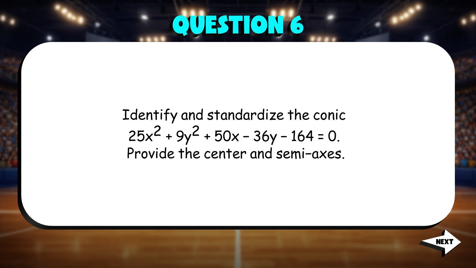 Identifying Conics TRASHKETBALL Math Game - No Prep Algebra 2 Review Activity