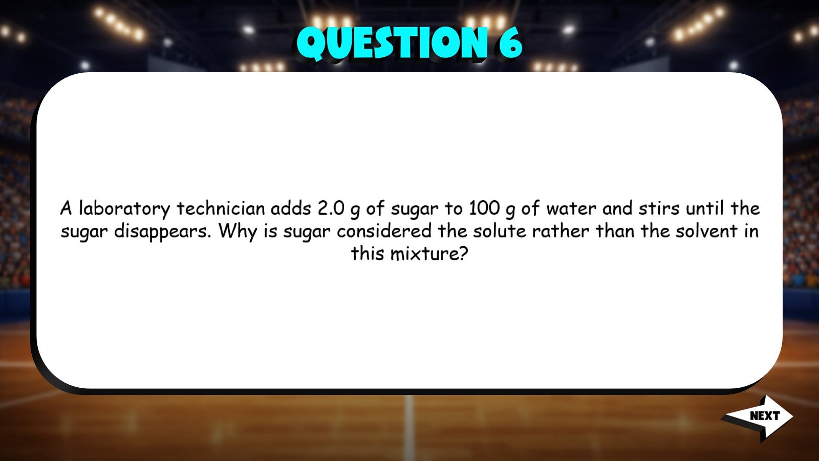 Solute & Solvent TRASHKETBALL Science Game - No Prep Chemistry Review Activity