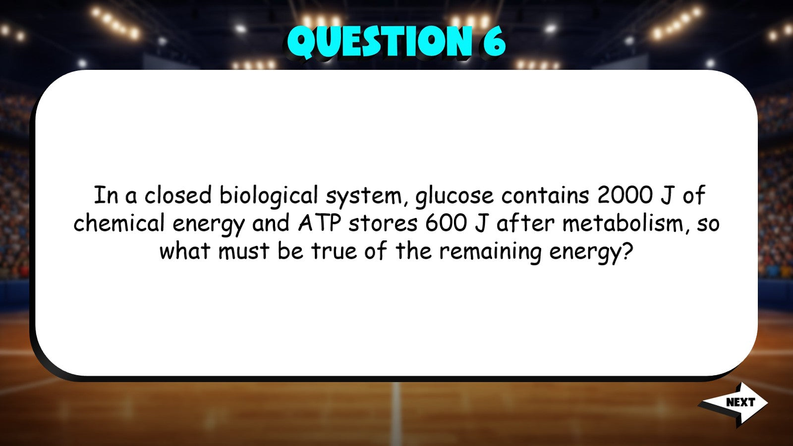 Conservation of Energy in Biology TRASHKETBALL Science Game - No Prep AP Biology