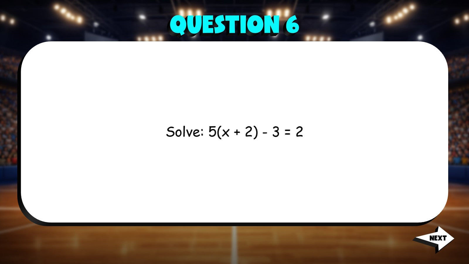 Multi Step Equations with Distribution TRASHKETBALL Math Game - No Prep Grade 7