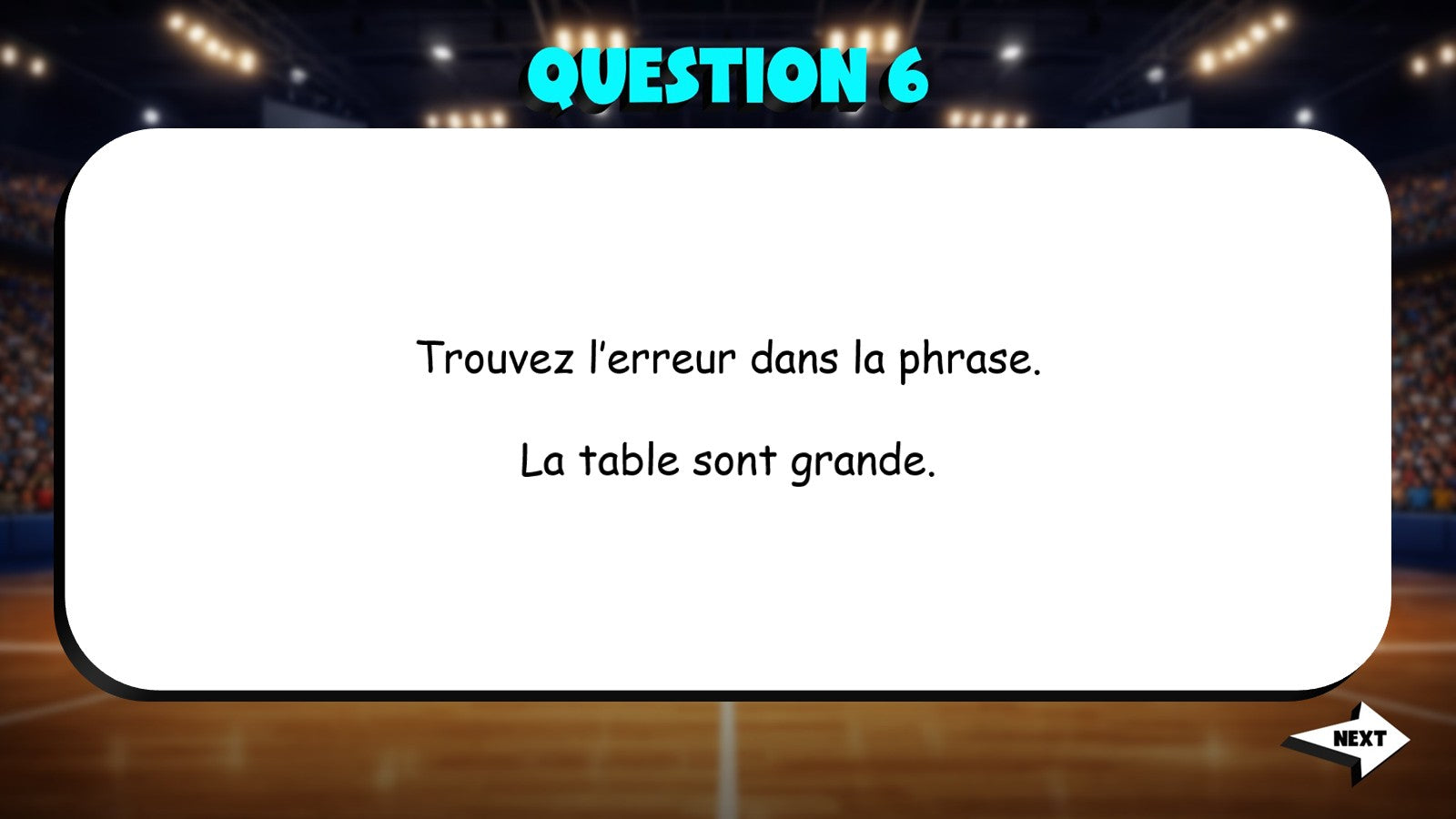 Find the Error - Rooms in the Home TRASHKETBALL French Game - No Prep Exercise