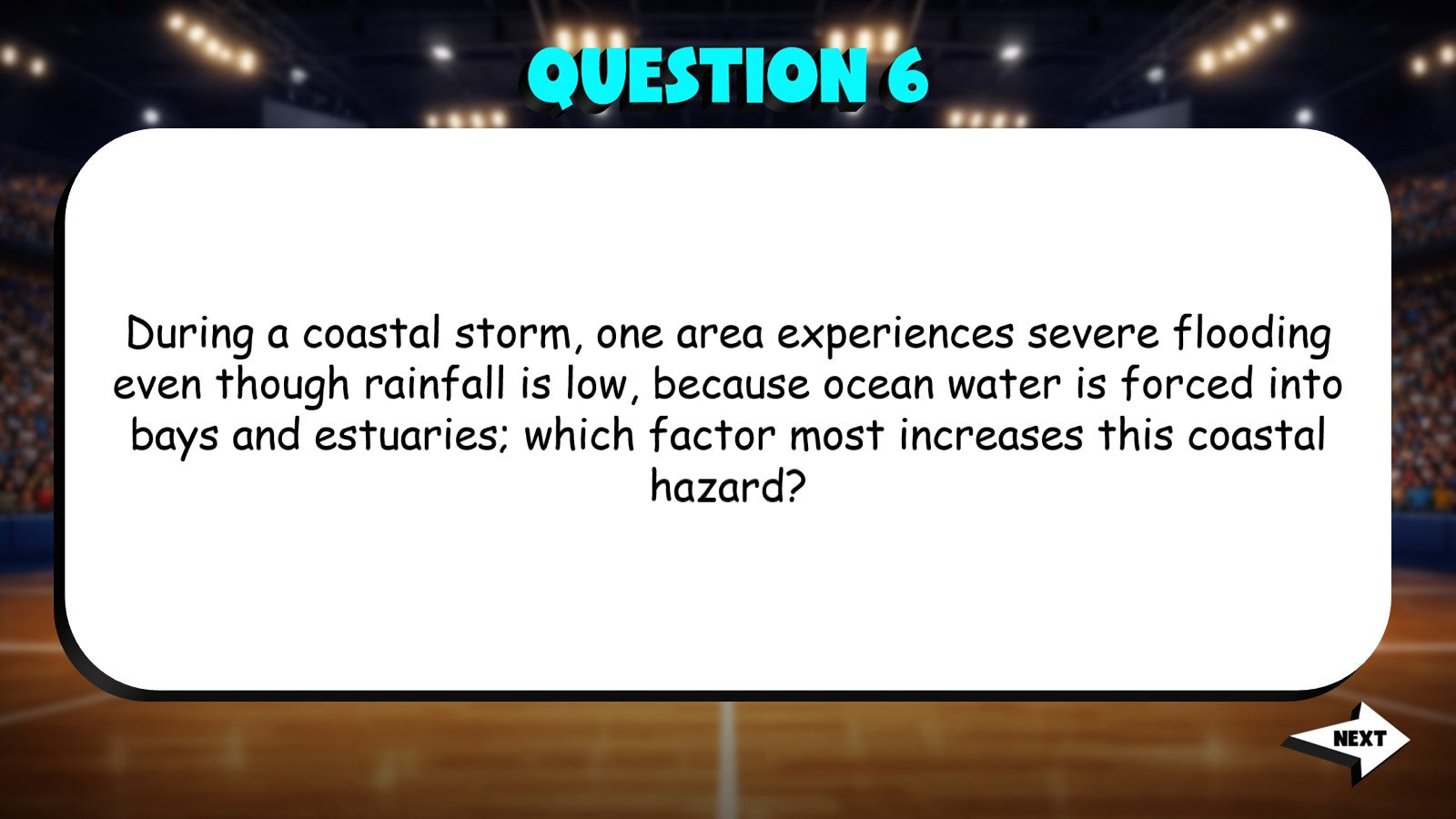 Coastal Hazards TRASHKETBALL Game - No Prep Earth Science Review Activity