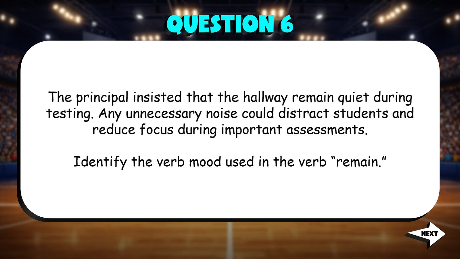 Identify Mood Conditional & Subjunctive TRASHKETBALL ELA Game - No Prep Grade 8