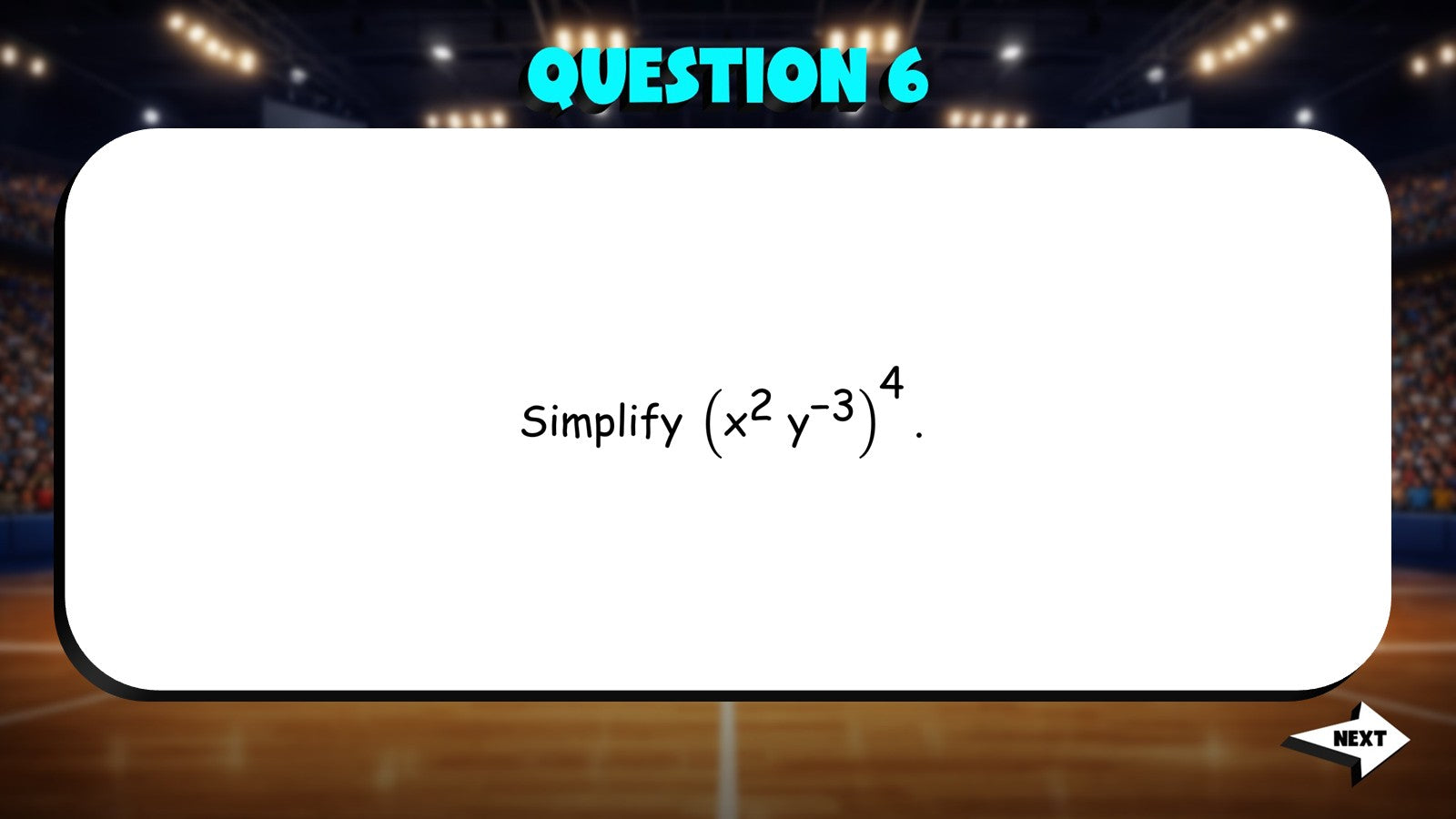 Properties of Exponents TRASHKETBALL Math Game - No Prep Algebra 2 Review