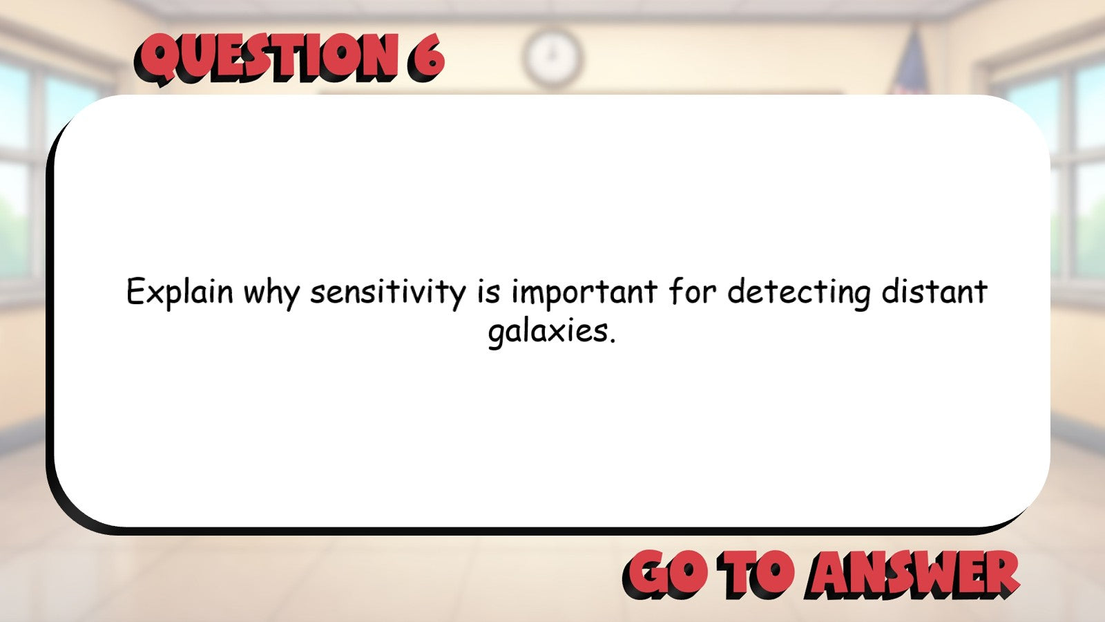 Detectors & Sensors BIG TERRIBLE GAME - No Prep Astronomy Science Review