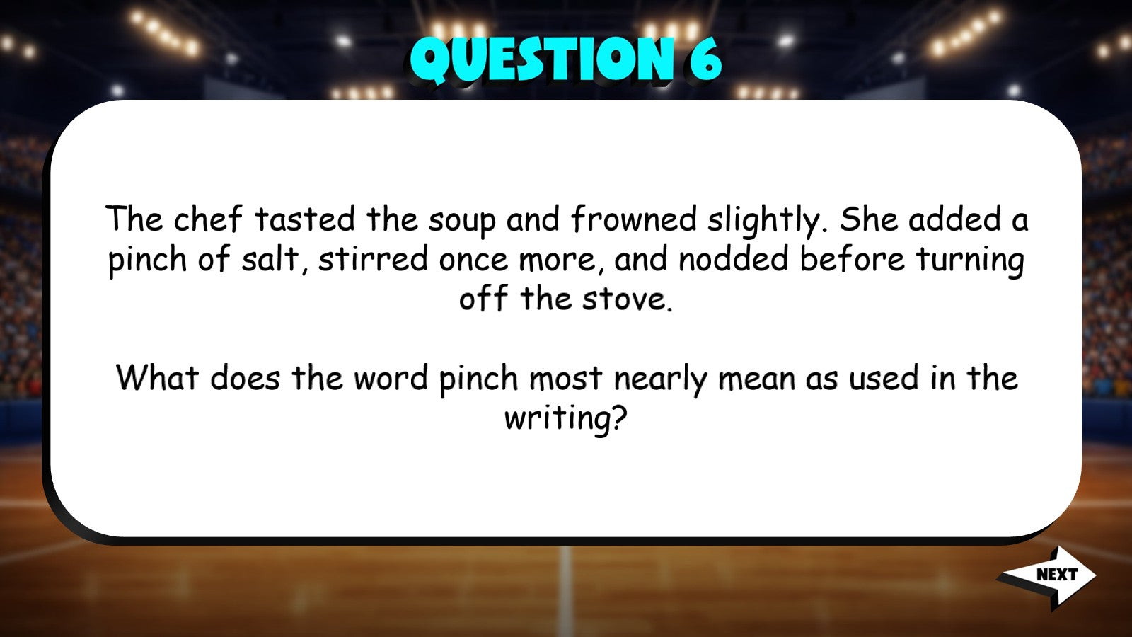 Determine Word Meaning & Nuance TRASHKETBALL ELA Game - No Prep Grade 4 Review