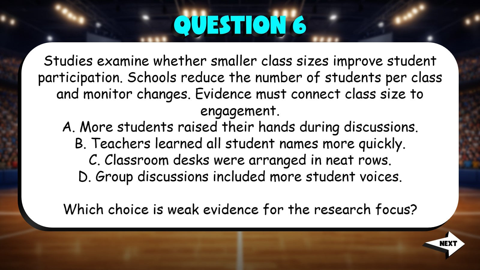 Identify Irrelevant or Weak Evidence TRASHKETBALL ELA Game - No Prep Grade 6