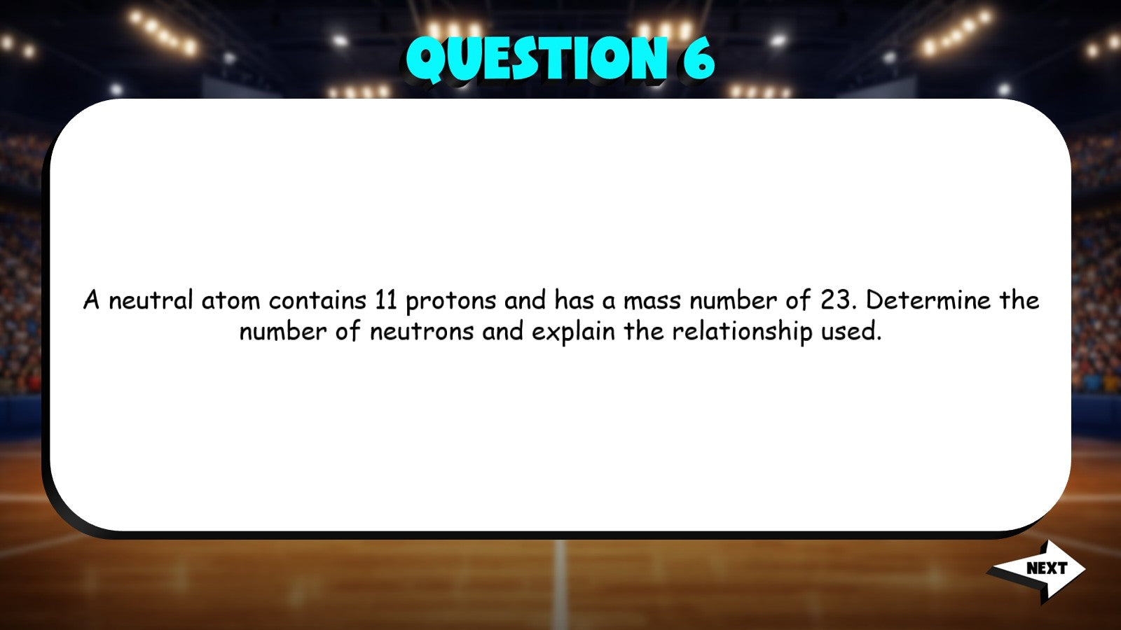 Atomic Structure & Subatomic Particles TRASHKETBALL Science Game - Chemistry