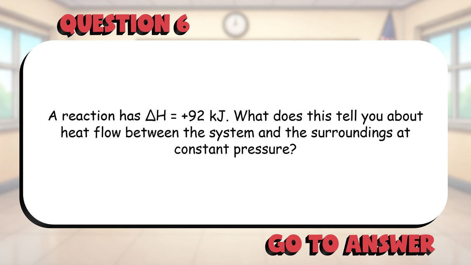 Enthalpy BIG TERRIBLE GAME - No Prep Chemistry Science Review Activity