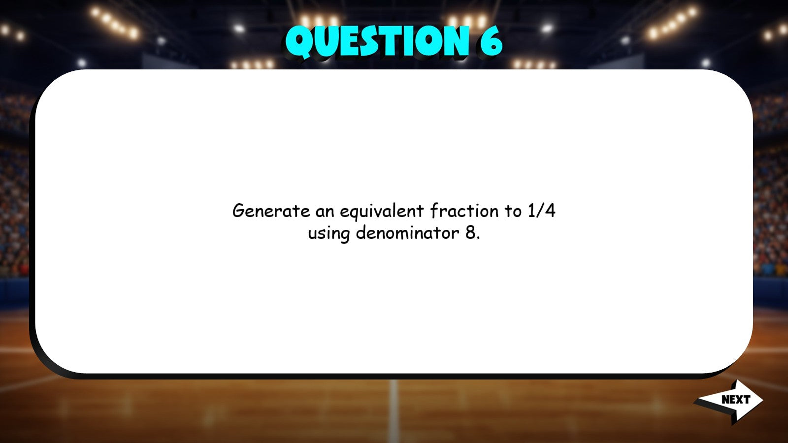 Generating Equivalent Fractions TRASHKETBALL Math Game - No Prep Grade 4 Review