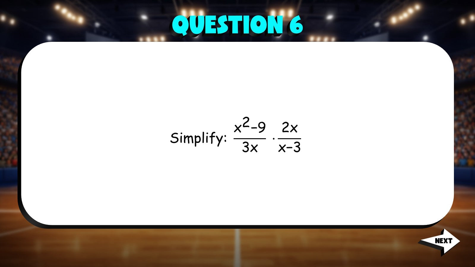 Multiply Rational Expressions TRASHKETBALL Math Game - No Prep Algebra 1 Review