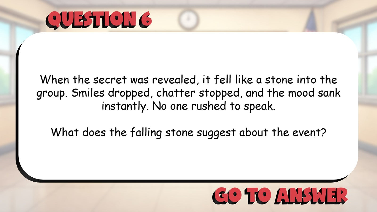 Figurative Language Meaning in Literature BIG TERRIBLE GAME - Grade 5 ELA Review