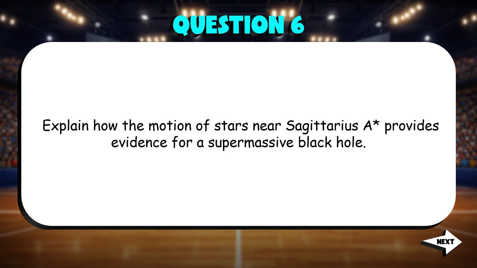 Galactic Center TRASHKETBALL Science Game - No Prep Astronomy Review Activity