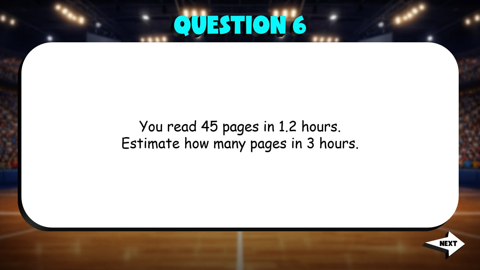 Estimate Solutions in Real World TRASHKETBALL Math Game - No Prep Grade 7 Review