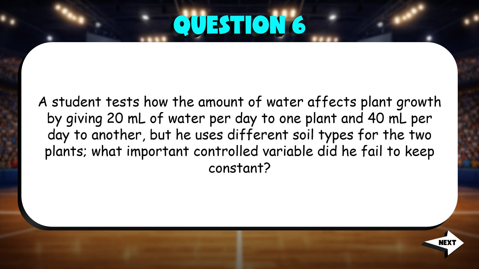 Designing Controlled Experiments TRASHKETBALL Science Game - No Prep Grade 7