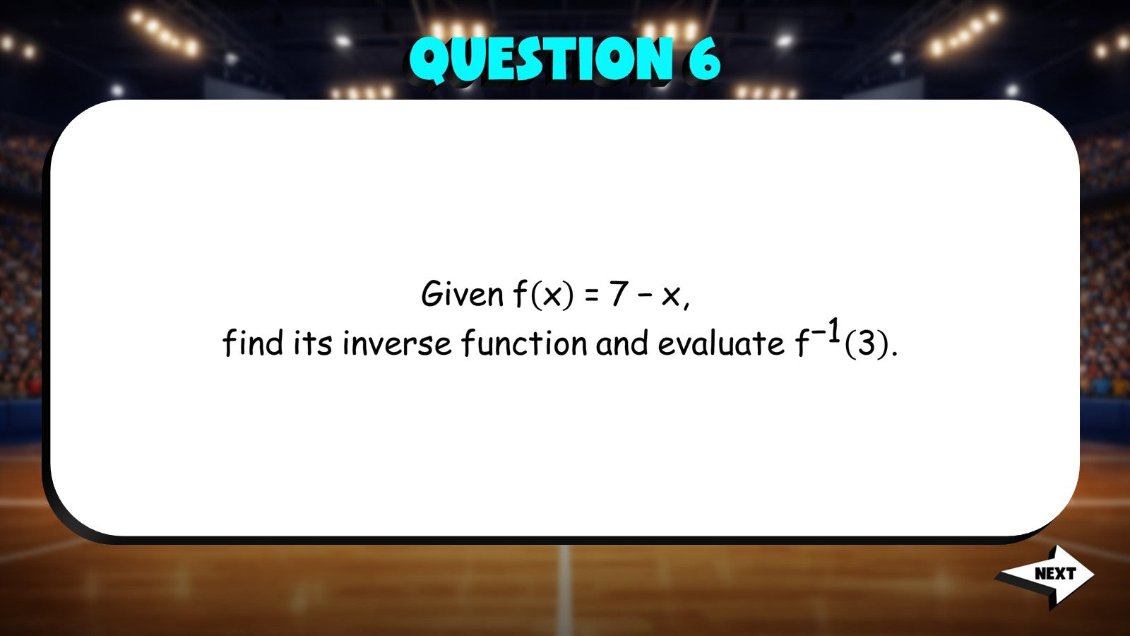 Inverse Function Definition TRASHKETBALL Math Game - No Prep Algebra 2 Review