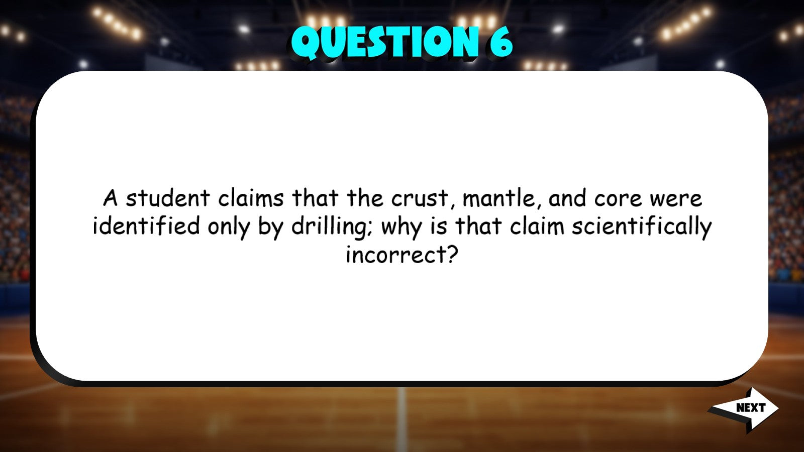 Seismic Evidence of Earth’s Interior TRASHKETBALL Game - No Prep Earth Science