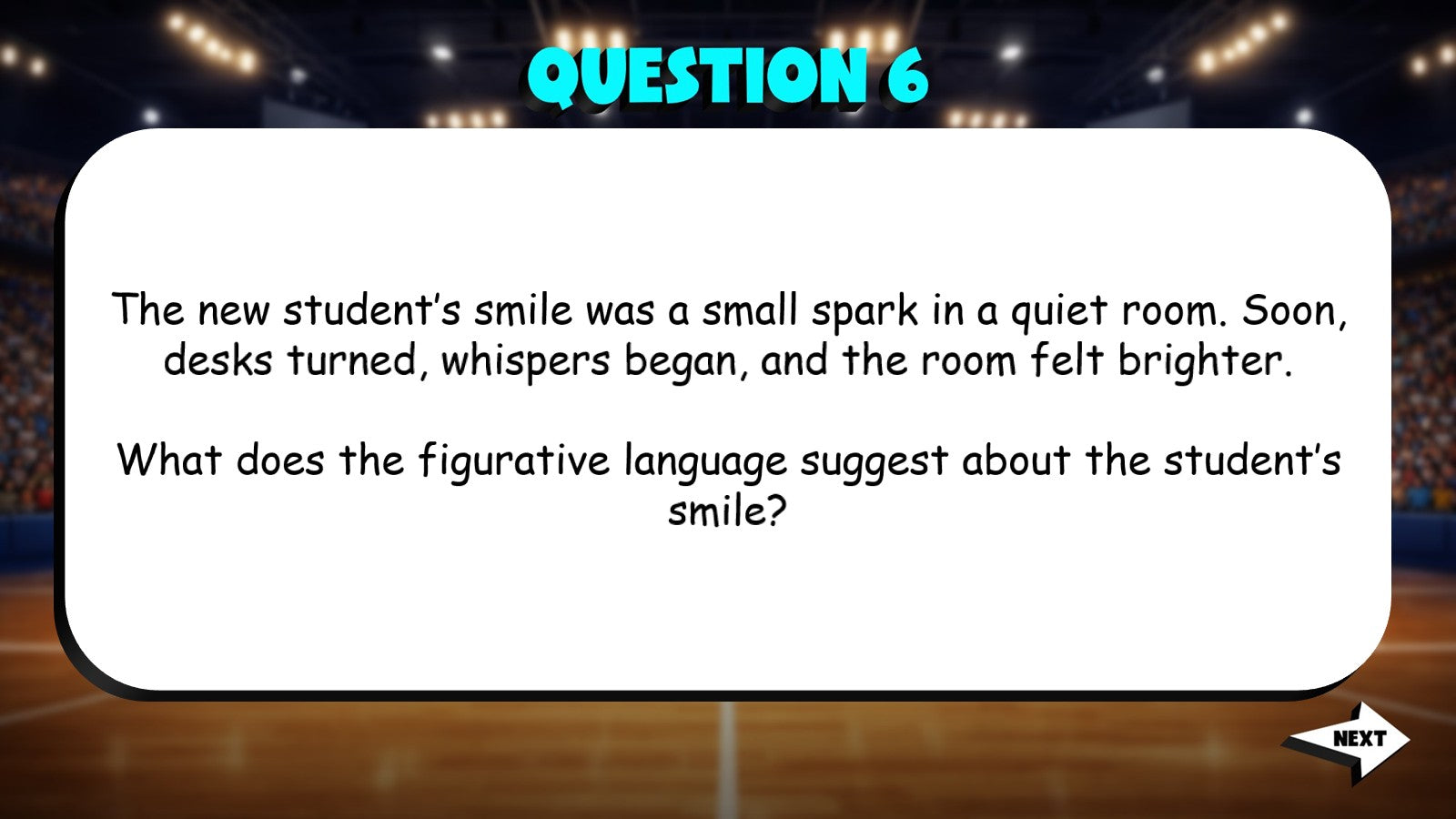 Interpret What Figurative Language Suggests TRASHKETBALL ELA Game - Grade 4
