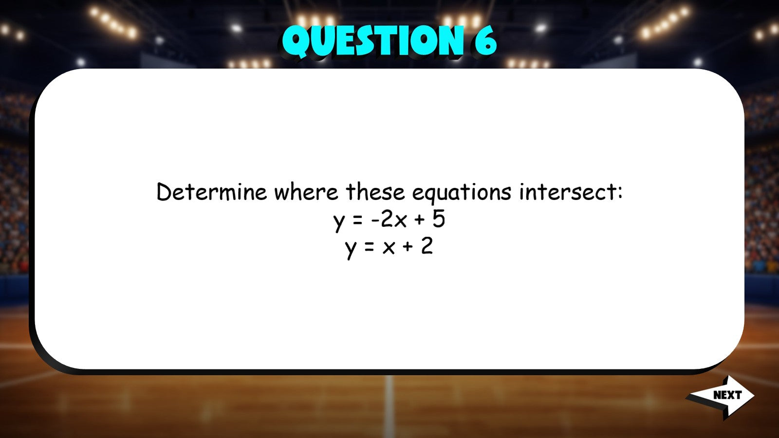 Systems of Equations TRASHKETBALL Math Game - No Prep Grade 8 Review Activity