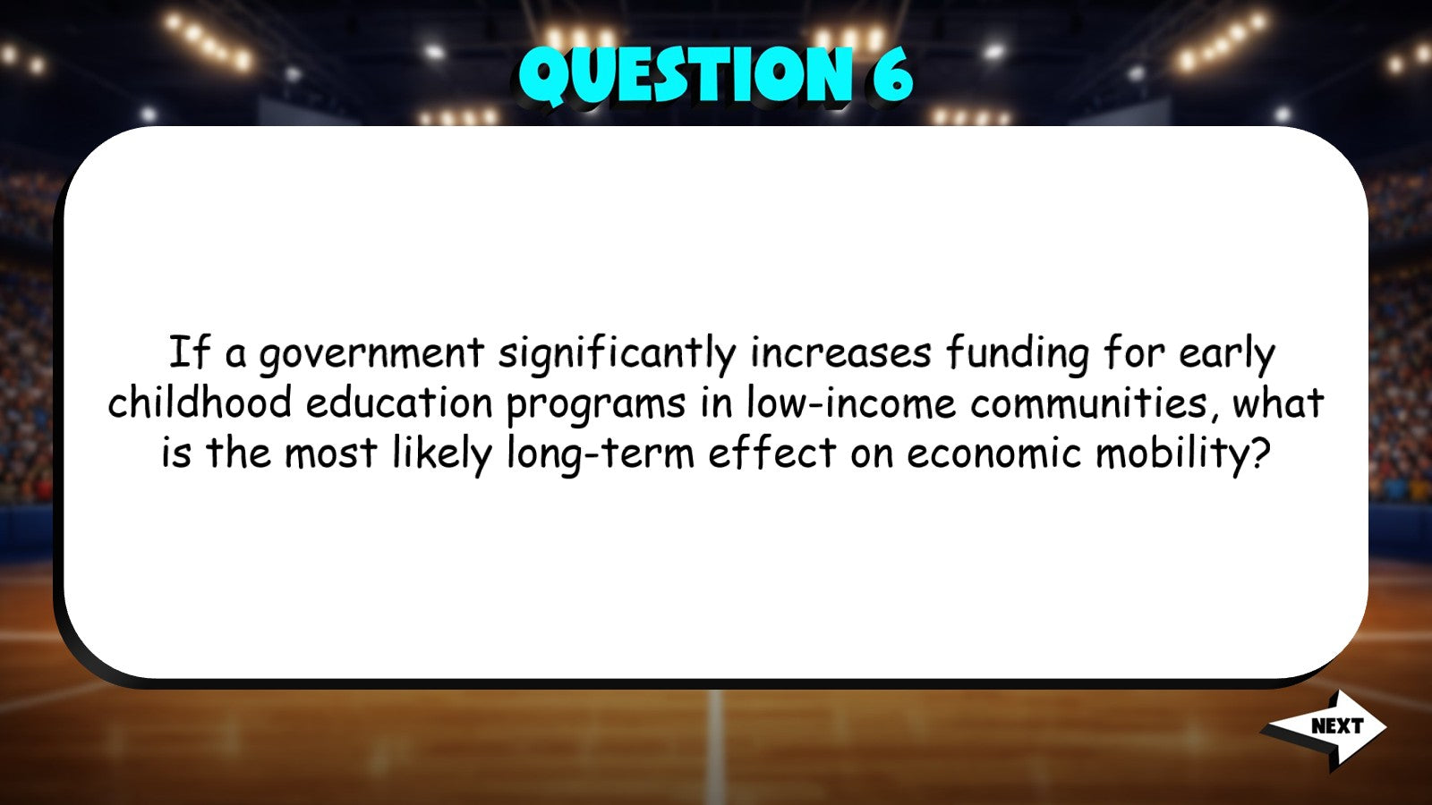 Economic Mobility TRASHKETBALL Economics Game - No Prep Review Activity