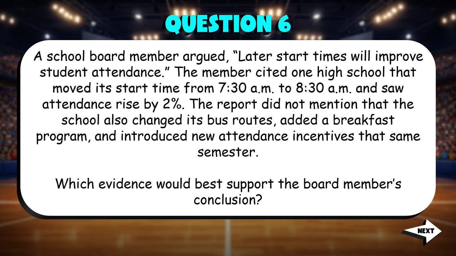 Reasoning & Logic in Informational Text TRASHKETBALL ELA Game - No Prep Grade 9
