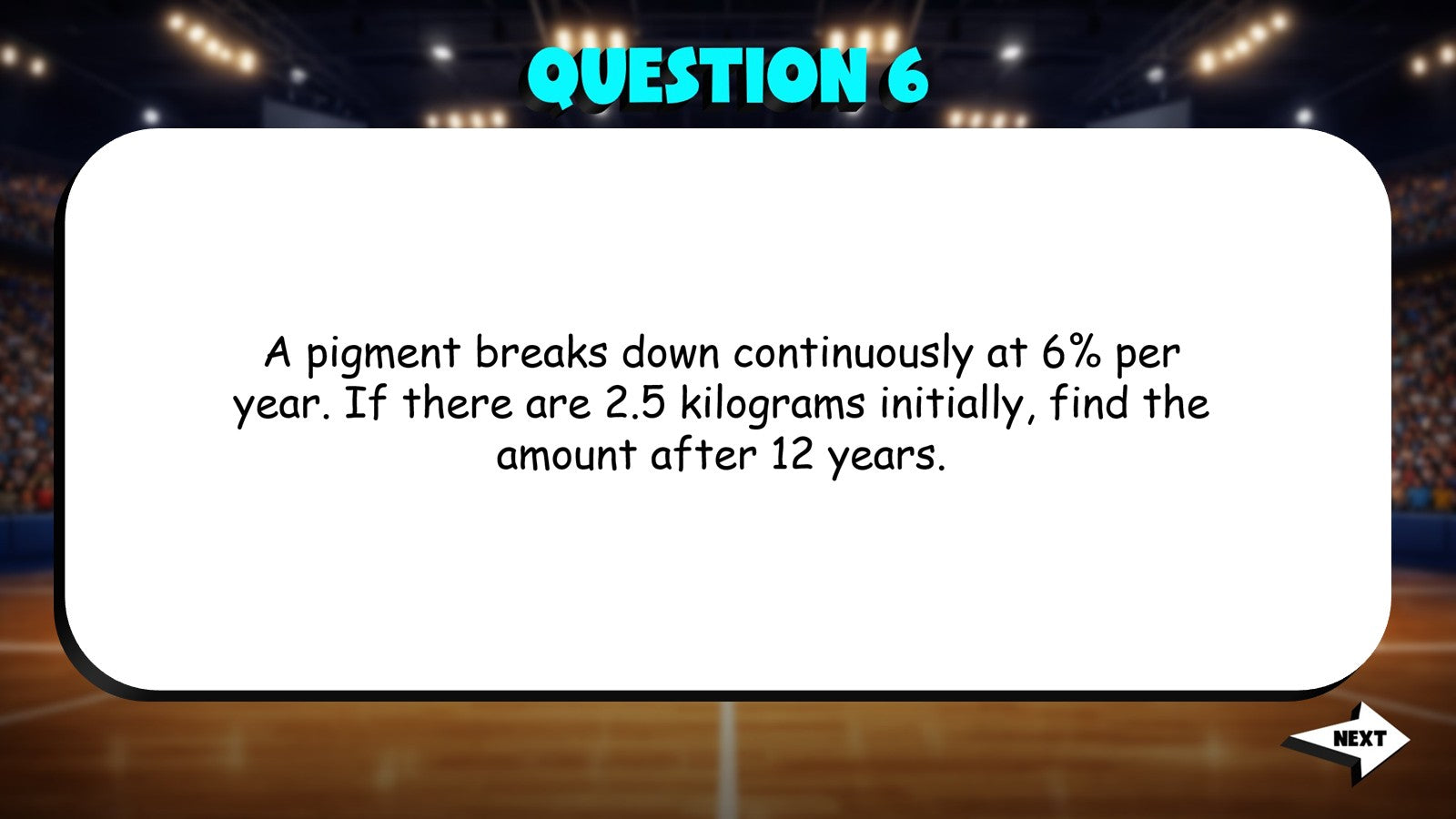 Exponential Decay TRASHKETBALL Math Game - No Prep Algebra 2 Review Activity
