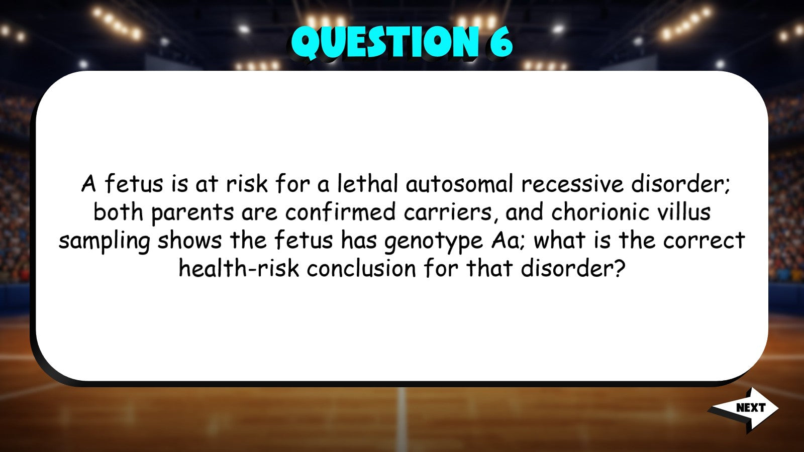 Genetics & Inherited Risk in Families TRASHKETBALL Science Game - AP Biology