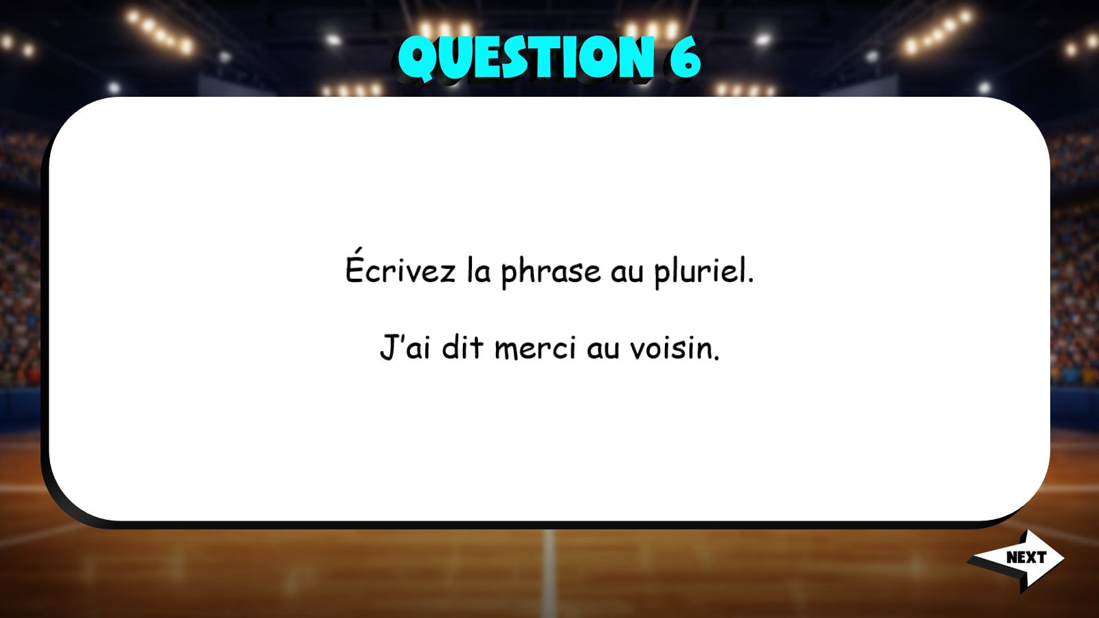 Passé Composé  (irregular past participles) TRASHKETBALL French Game - No Prep