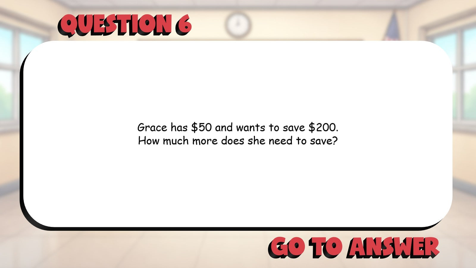 Tracking Spending & Saving BIG TERRIBLE GAME - No Prep Grade 4 Math Review