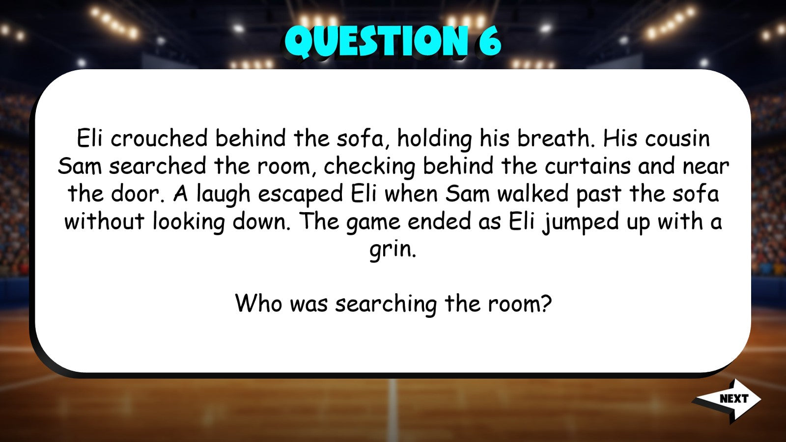 Answer Who What Where When Questions TRASHKETBALL ELA Game - No Prep Grade 5