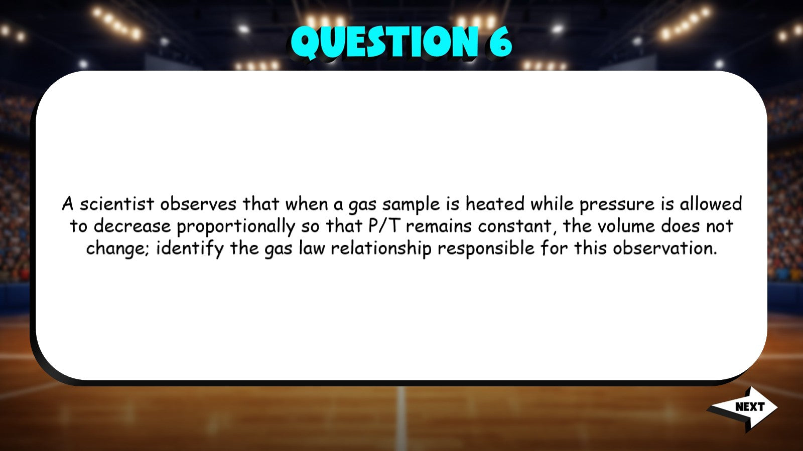 Combined Gas Law TRASHKETBALL Science Game - No Prep Chemistry Review Activity