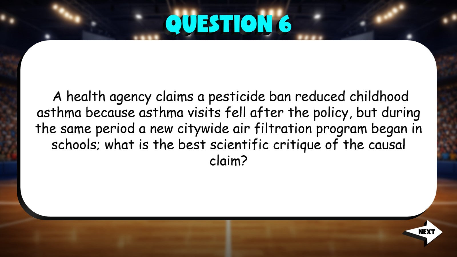 Public Health & Preventive Medicine TRASHKETBALL Science Game - AP Biology