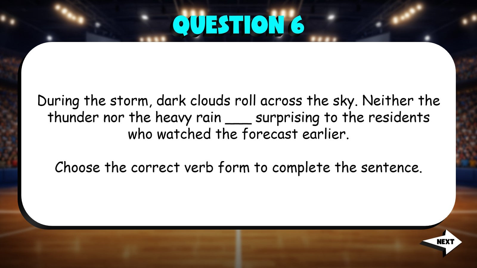 Choose the Correct Verb Form TRASHKETBALL ELA Game - No Prep Grade 6 Review