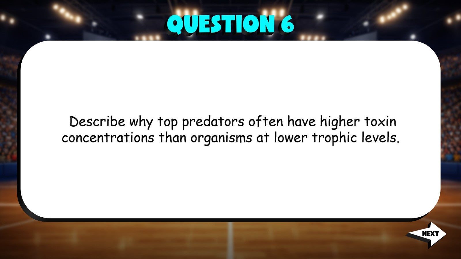 Environmental Toxicology Basics TRASHKETBALL Science Game - No Prep Biology