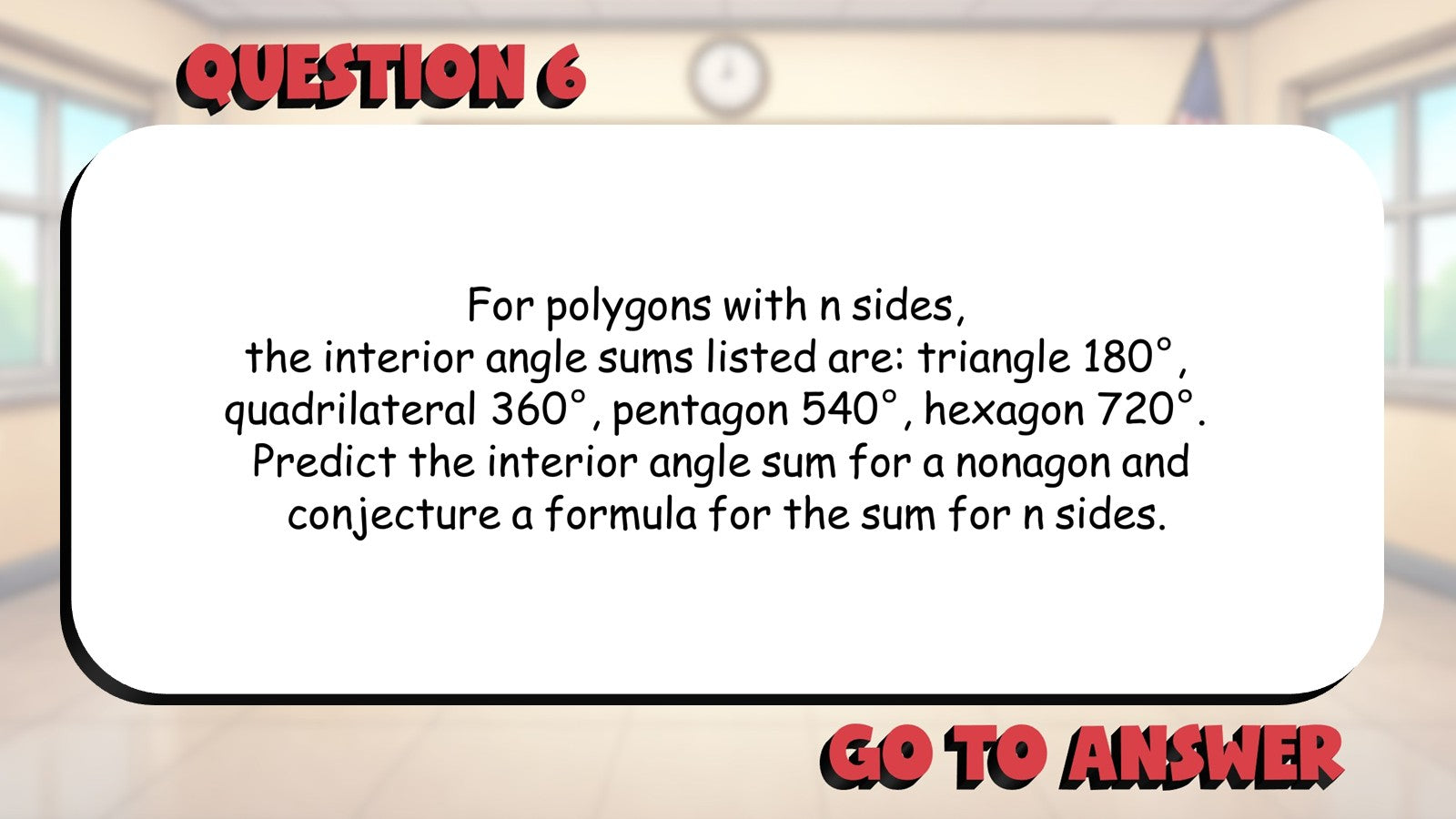 Inductive Reasoning BIG TERRIBLE GAME - No Prep Geometry Math Review Activity