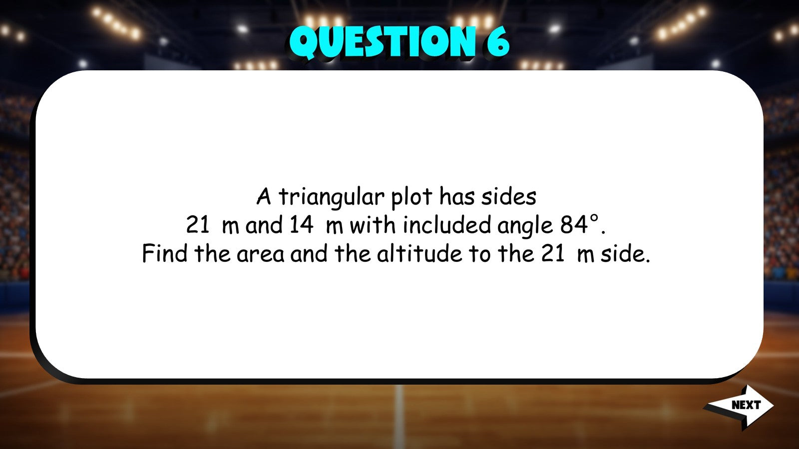 Area of Triangles TRASHKETBALL Math Game - No Prep Algebra 2 Review Activity