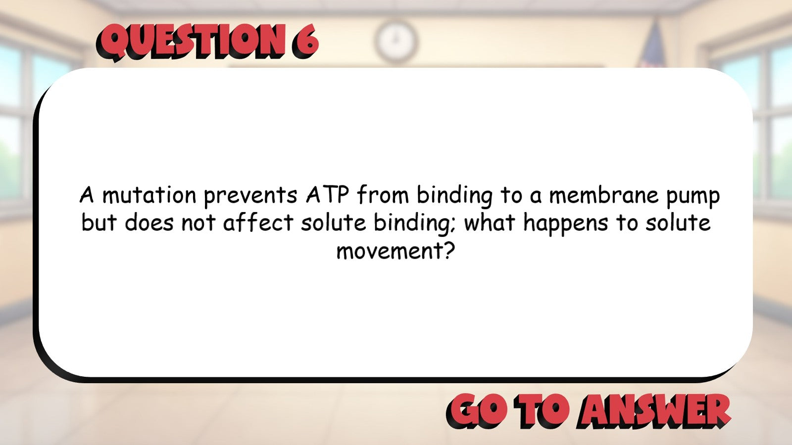 Active Transport BIG TERRIBLE GAME - No Prep AP Biology Science Review Activity
