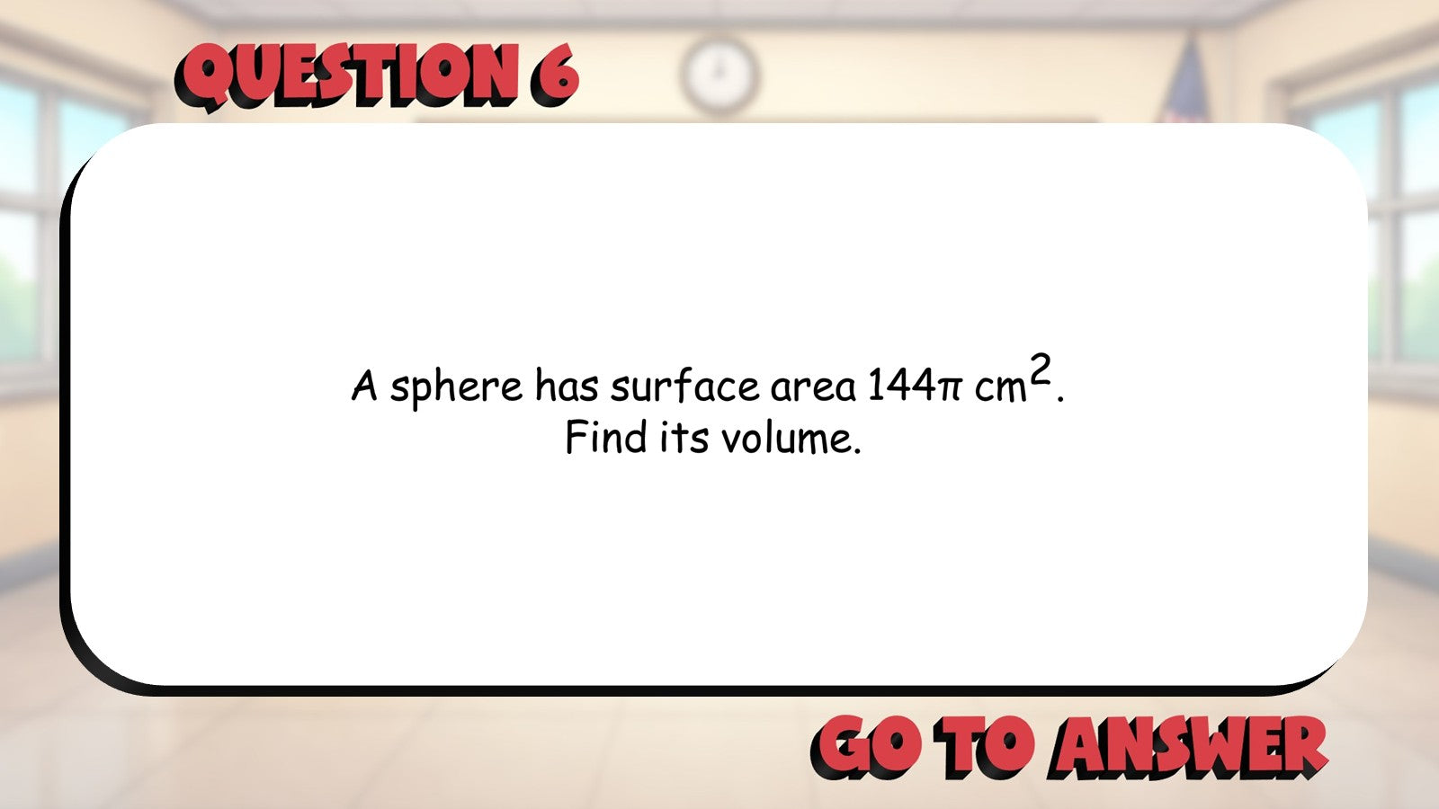 Geometric Figures Surface Area BIG TERRIBLE GAME - No Prep Geometry Math Review