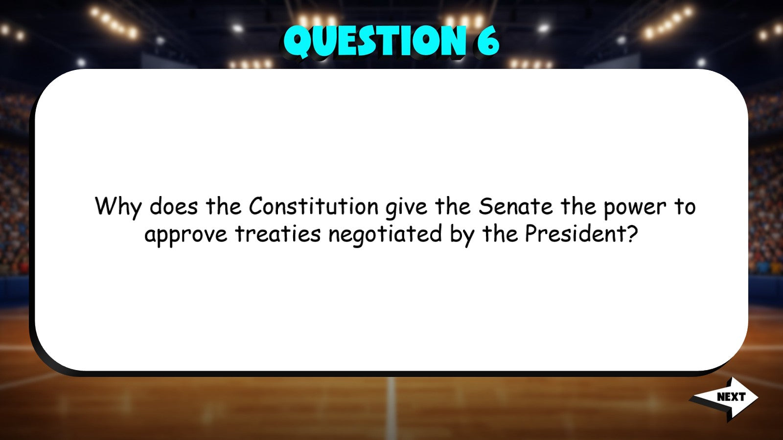 Balance of Power in Practice TRASHKETBALL Civics Game - No Prep Review Activity