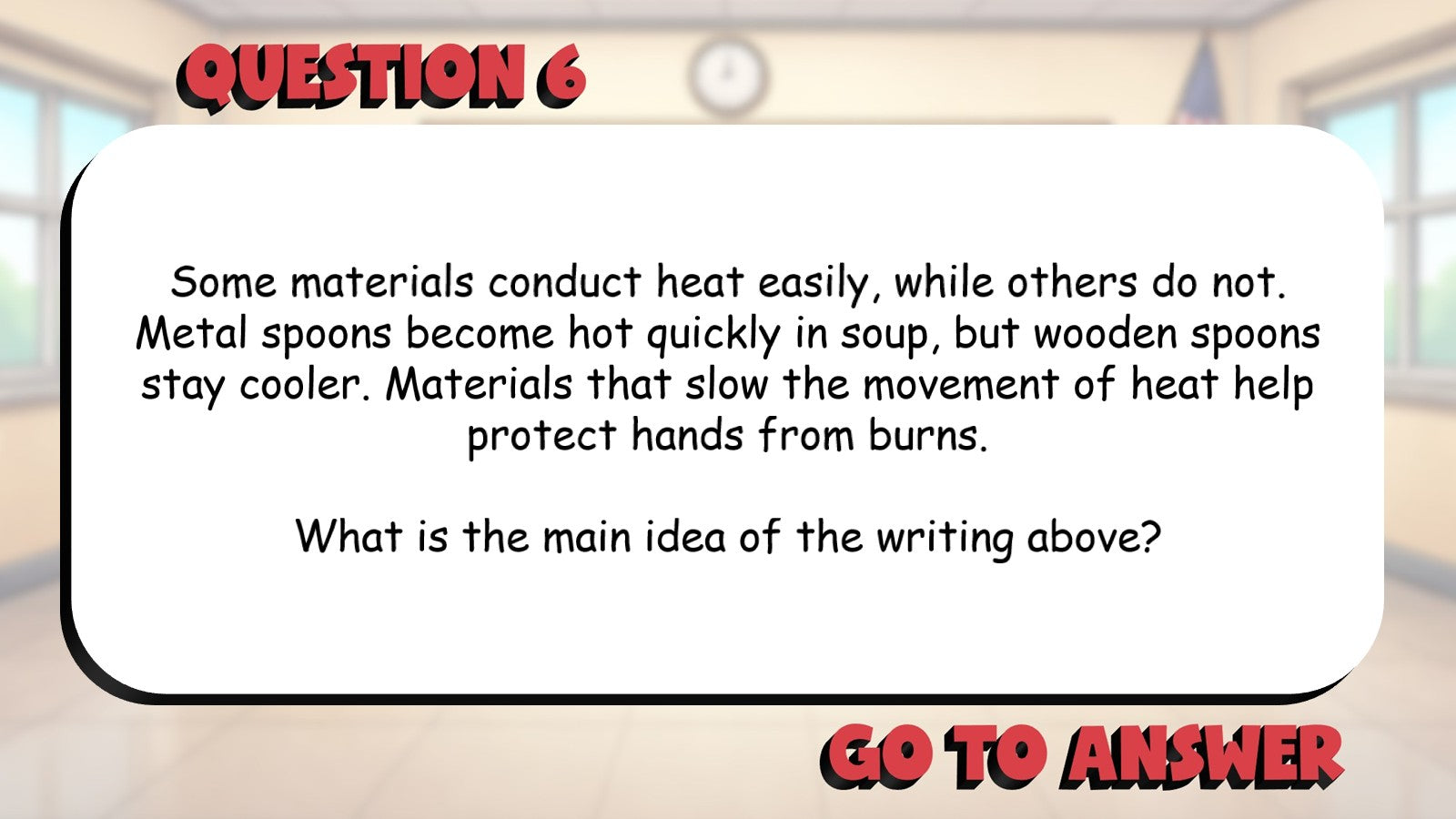 Identify the Main Idea of Information BIG TERRIBLE GAME - Grade 5 ELA Review