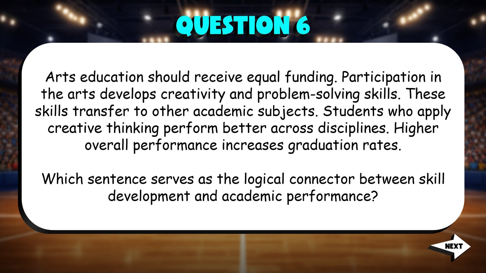 Logical Coherence of Argument Reasoning TRASHKETBALL ELA Game - No Prep Grade 8