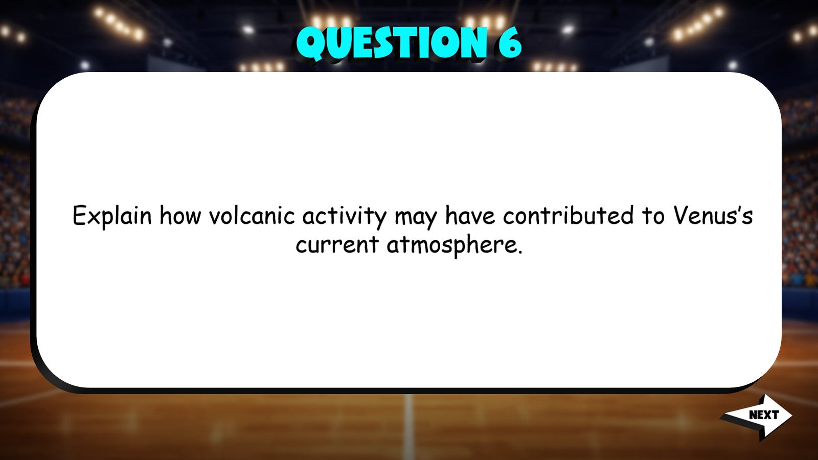 Venus TRASHKETBALL Science Game - No Prep Astronomy Review Activity