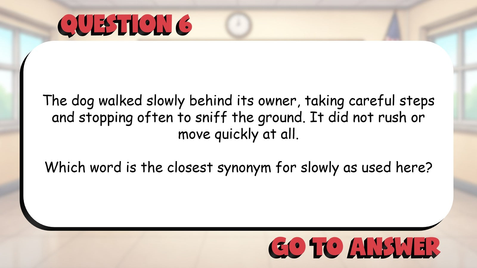 Synonyms, Antonyms & Shades of Meaning BIG TERRIBLE GAME - Grade 4 ELA Review