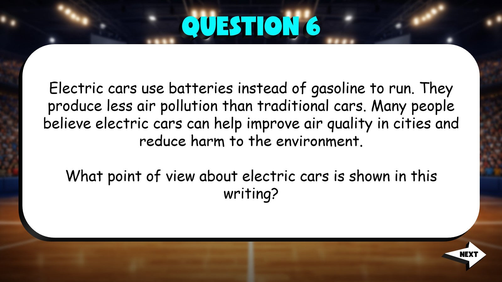 Analyze Author Purpose & Point of View TRASHKETBALL ELA Game - No Prep Grade 4