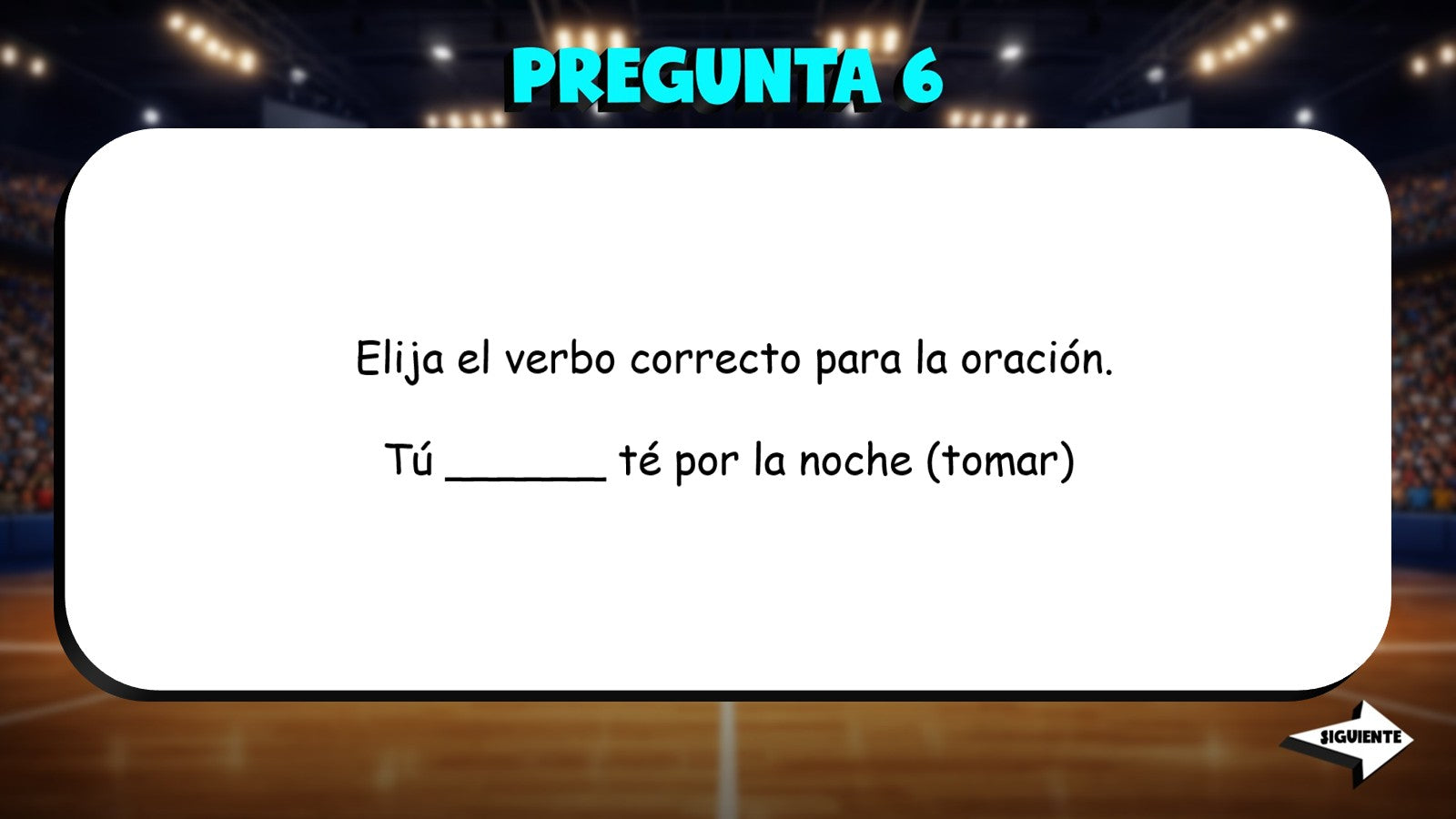Fill In The Verb - Food Preferences TRASHKETBALL Spanish Game - No Prep Exercise