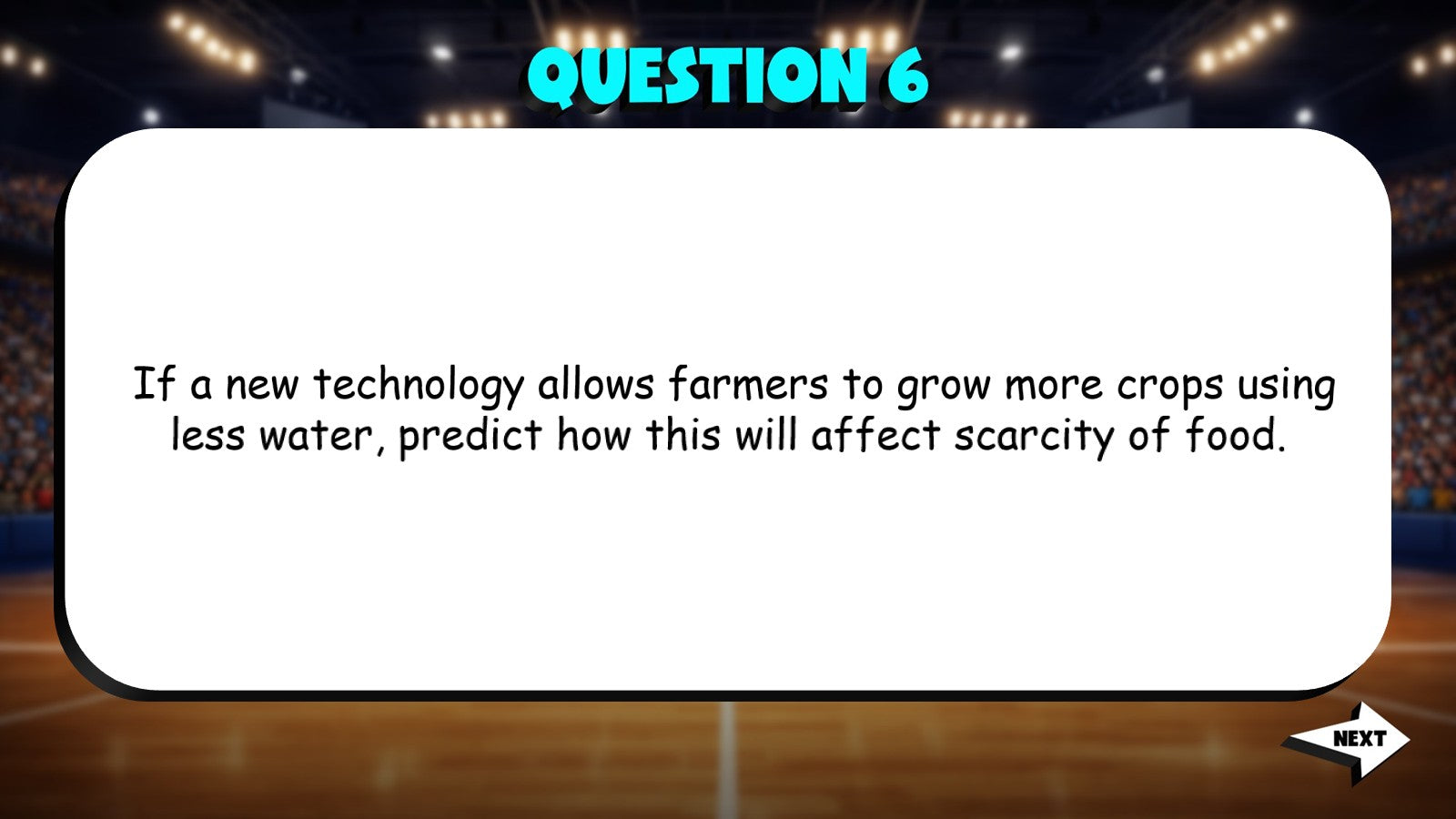Scarcity TRASHKETBALL Economics Game - No Prep Review Activity