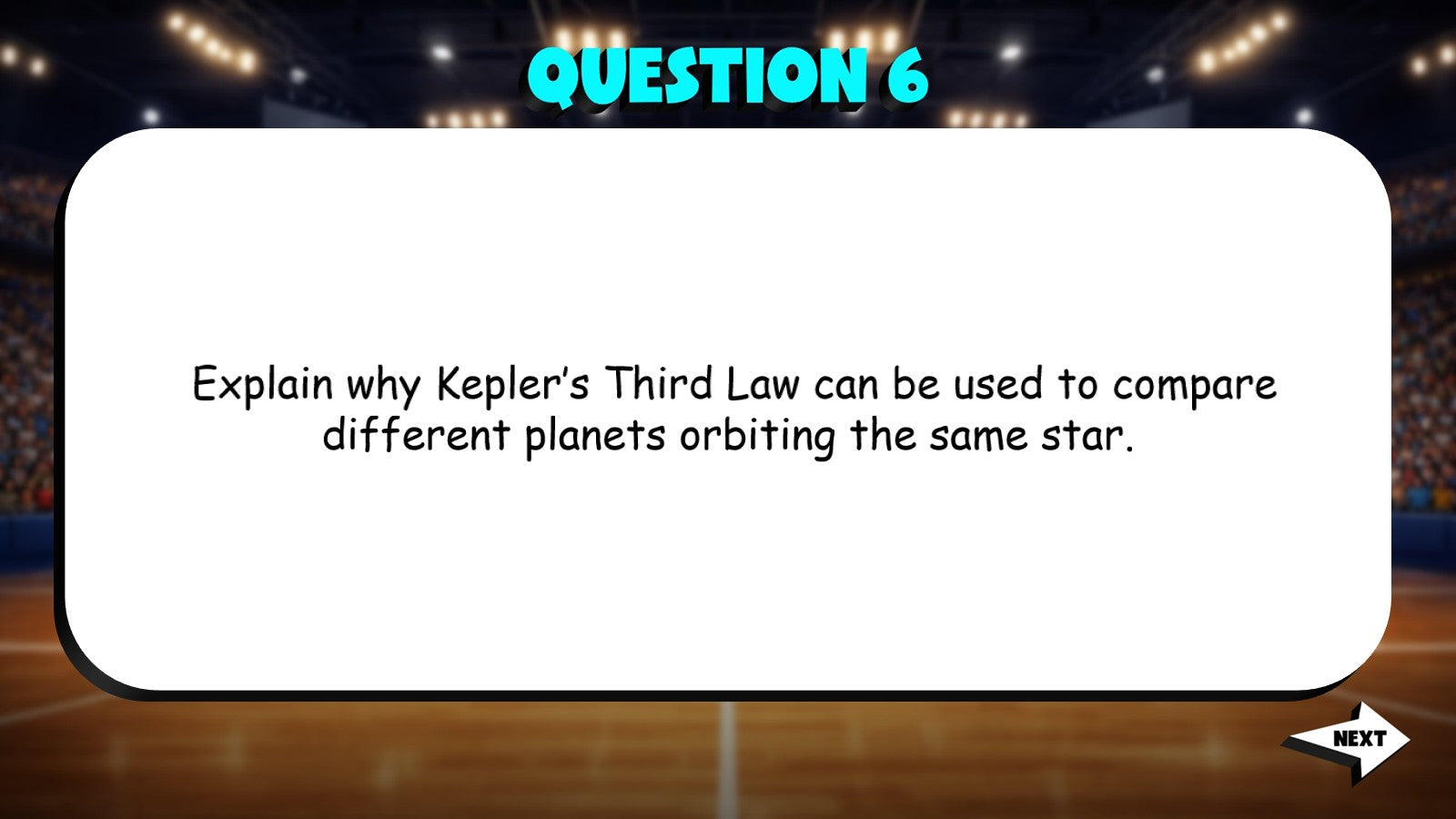 Kepler’s Third Law TRASHKETBALL Science Game - No Prep Astronomy Review Activity