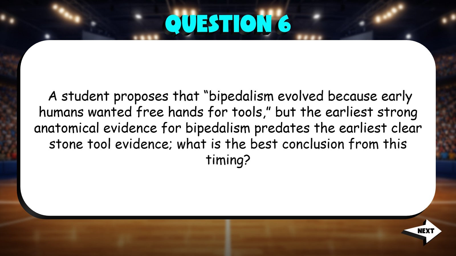 Human Evolution Overview TRASHKETBALL Science Game - No Prep AP Biology Review