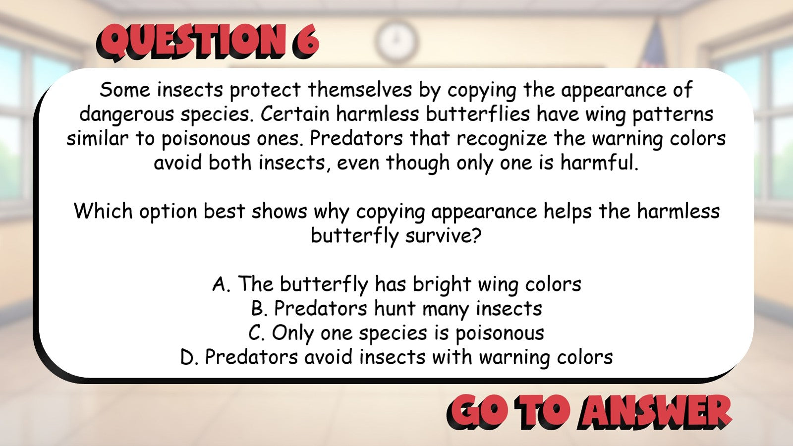 Asking & Answer Questions with Information BIG TERRIBLE GAME - Grade 5 ELA