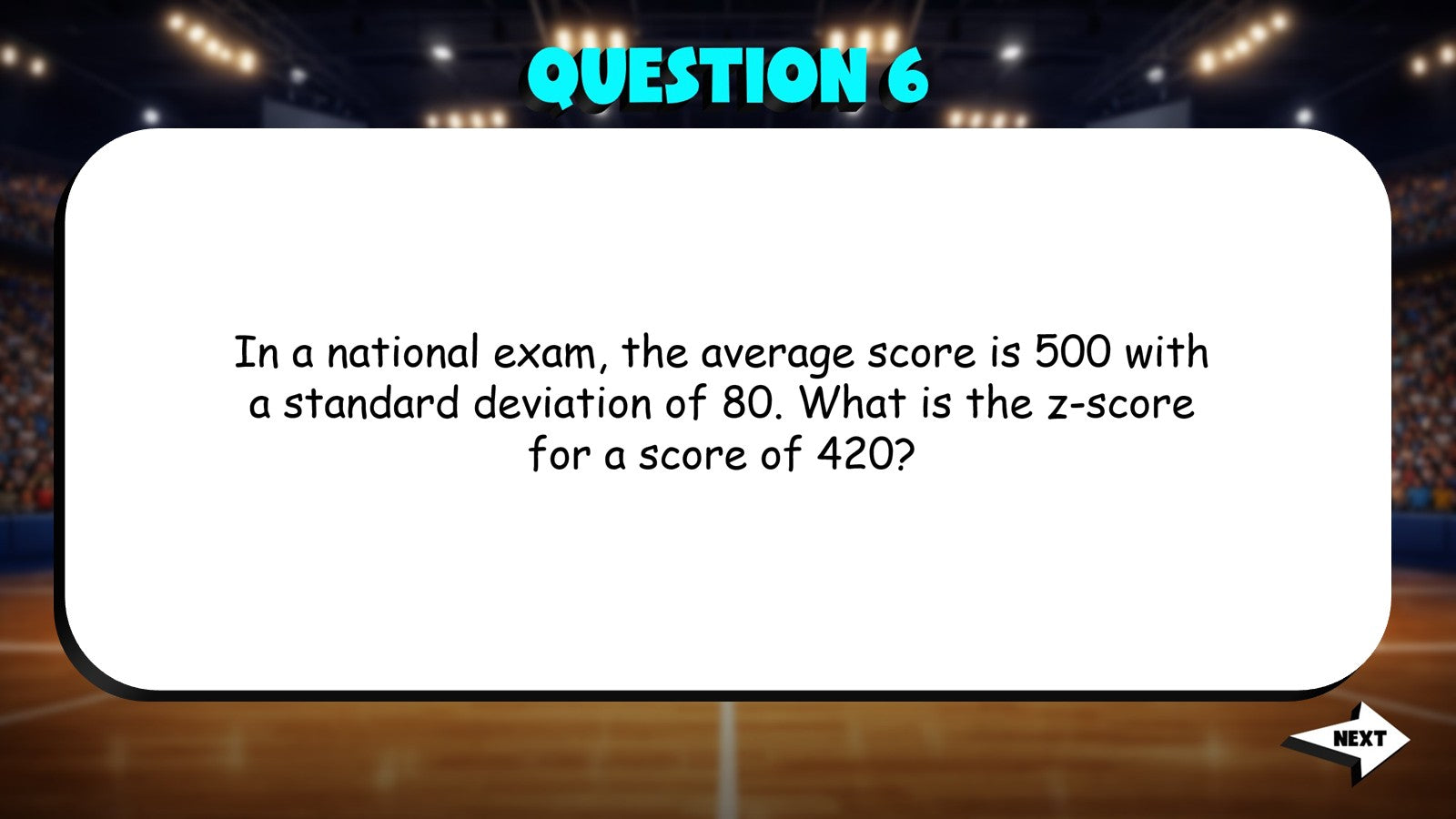 Z Scores TRASHKETBALL Math Game - No Prep Algebra 2 Review Activity